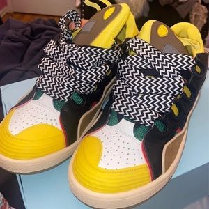 Lanvin curb sneakers